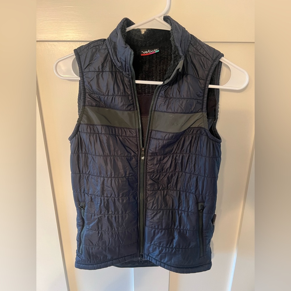 Black Velocio Workout/Cycling Vest